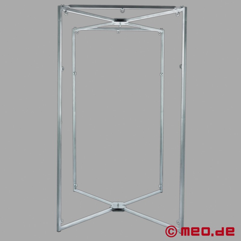 Verrijdbaar sling frame in platinagrijs