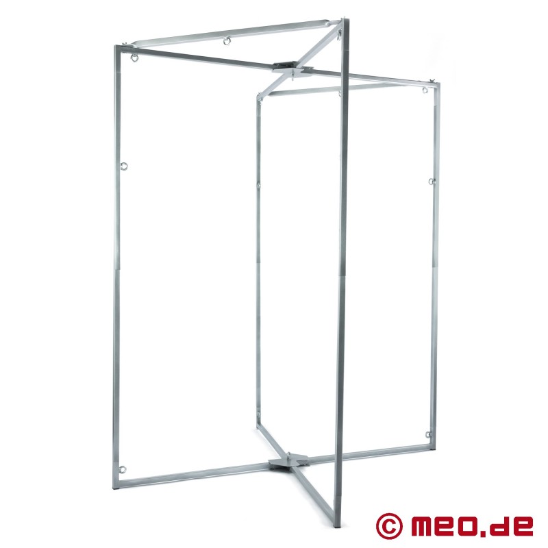 Verrijdbaar sling frame in platinagrijs