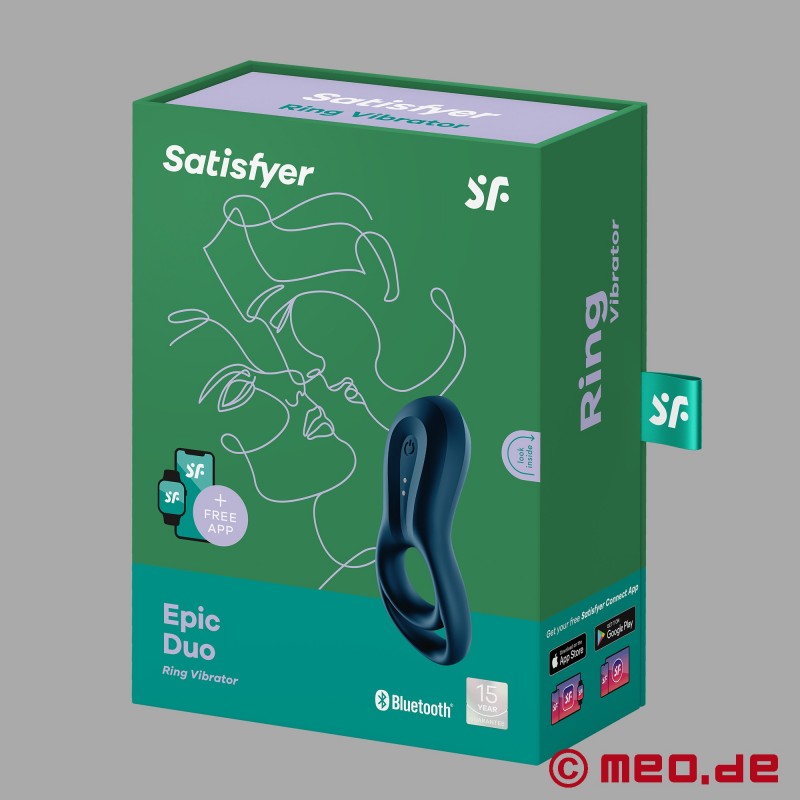 Cockring Satisfyer Epic Duo avec application 