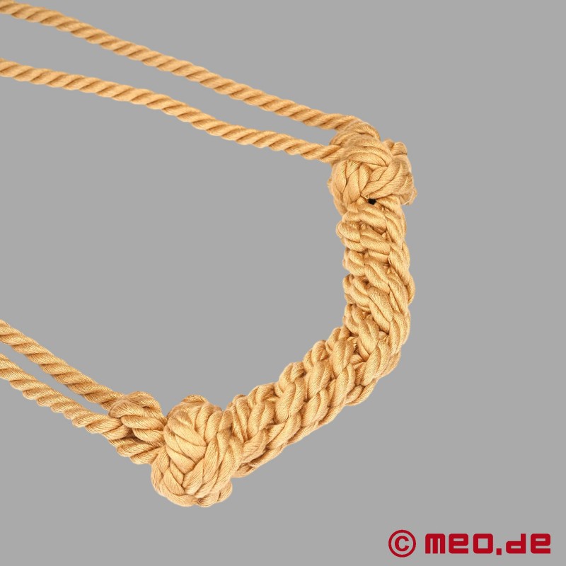 Shibari Bondage Biteknebel med rep