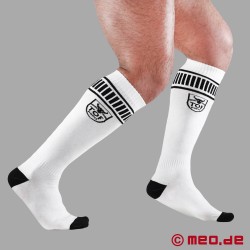 Чорапи Footish - бяло/черно