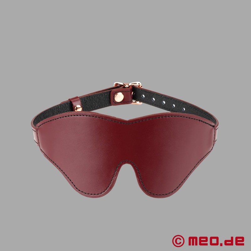 BDSM-blindfold i læder - Noblesse Collection