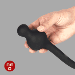 Oppblåsbar analplugg med vekt - Thumbnail