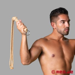 Shibari - flogger "pehmeä" köydestä tehty