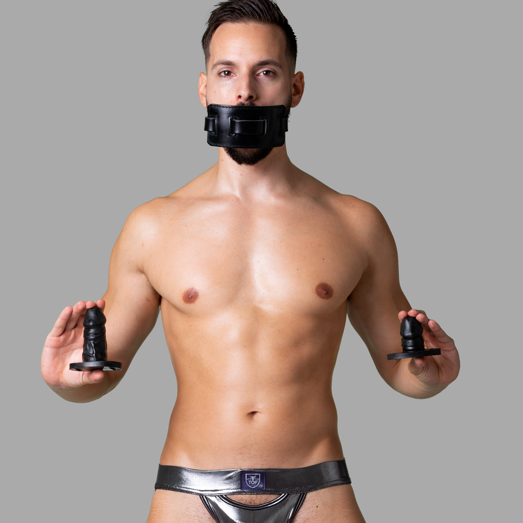 Buy Deep Throat Trainer BDSM Gag Set from MEO Mouth Gag and Muzzle picture
