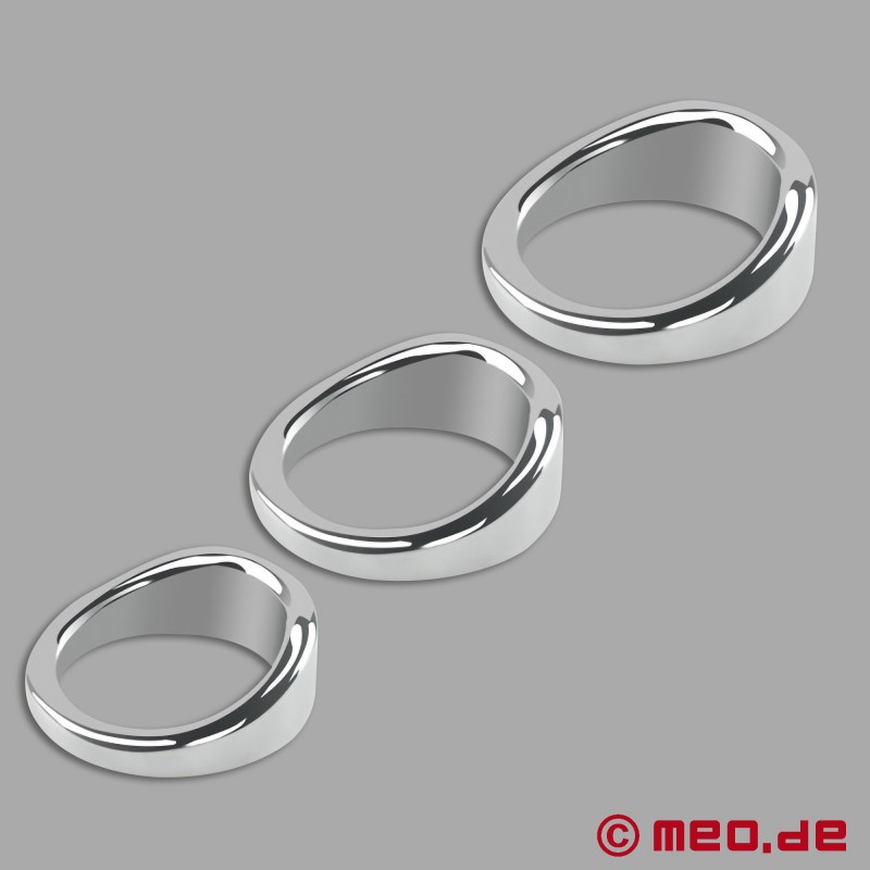 Anillo para el glande de acero inoxidable - especialmente cómodo