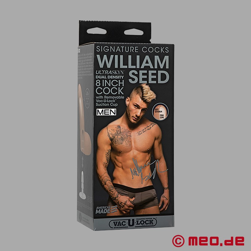 Realistic Dildo William Seed 21 cm - 8.25 inch