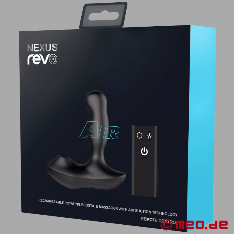 Nexus Revo Air - obrotowy wibrator prostaty ze stymulacją ciśnieniem powietrza