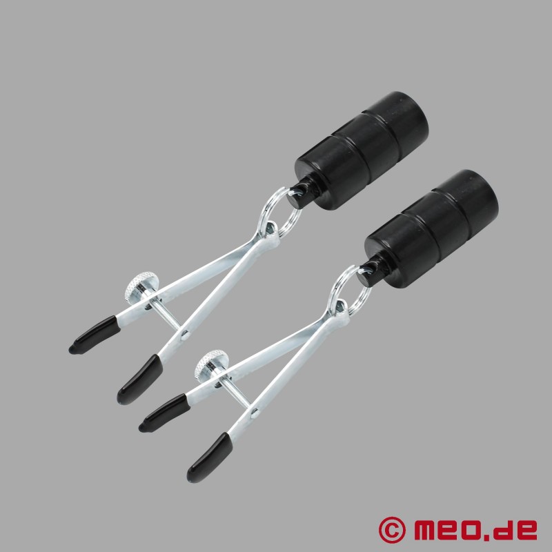 Nipple Clamps with Weights - Adjustable