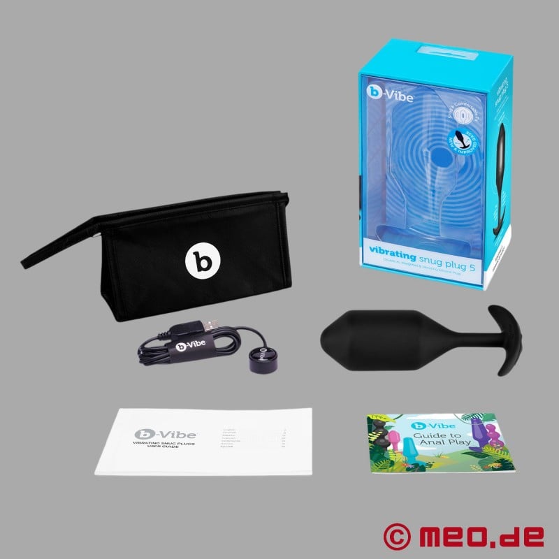 B-Vibe vibráló Snug Plug - XXL