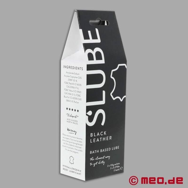 Slube Body Lube - Svart läder