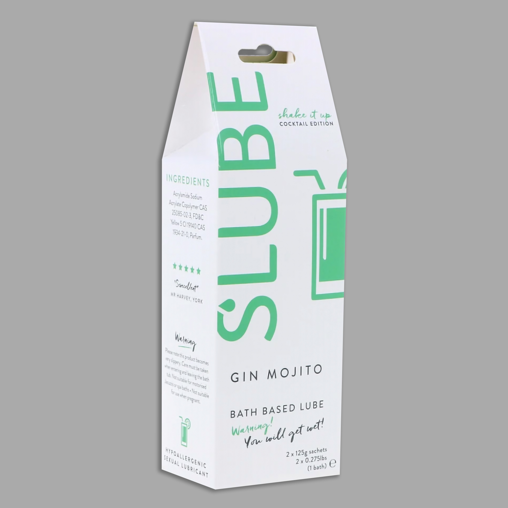 Slube Body Lube - Gin Mojito køb online hos MEO Slube billede