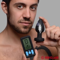 Estim Butt Plug Pro - Anal Vibrator with Electric Stimulation