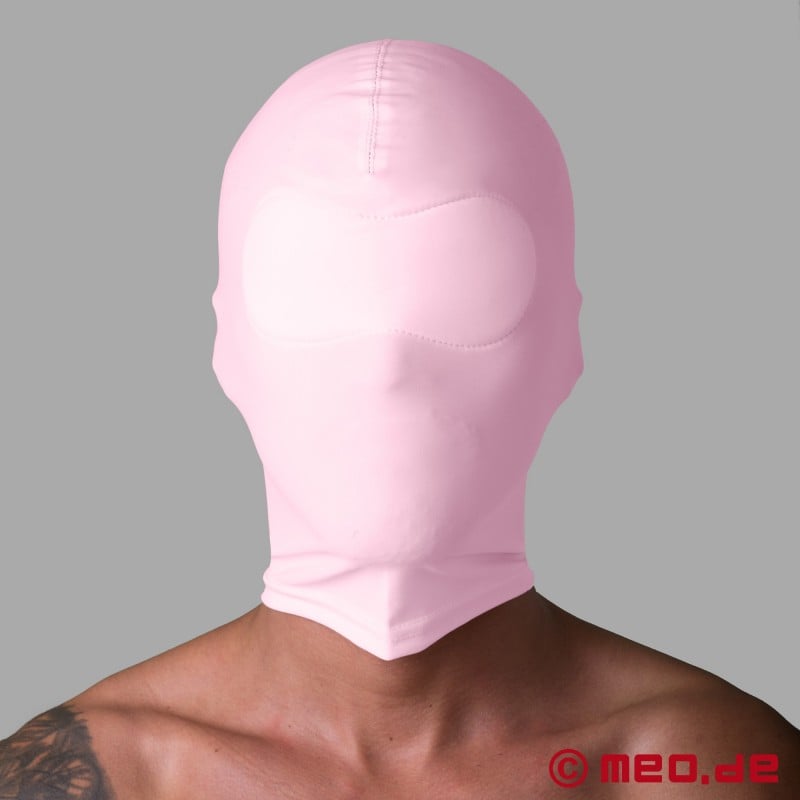 Ružová spandexová maska - nepriehľadná