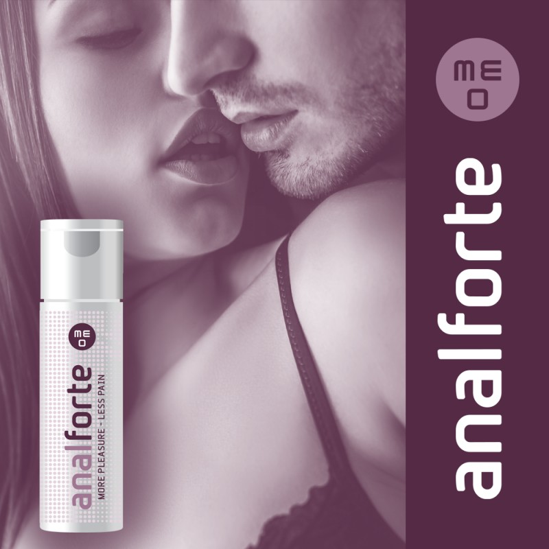 Analforte - Seks analny dla początkujących - spray analny dla zrelaksowanego seksu analnego
