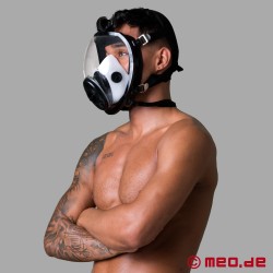 Maschera antigas MSX con visiera integrale - Maschera respiratoria BDSM