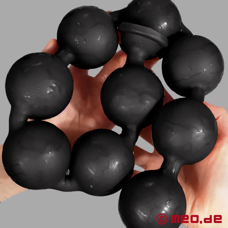 Anālās krelles Analgeddon ® Black Baller