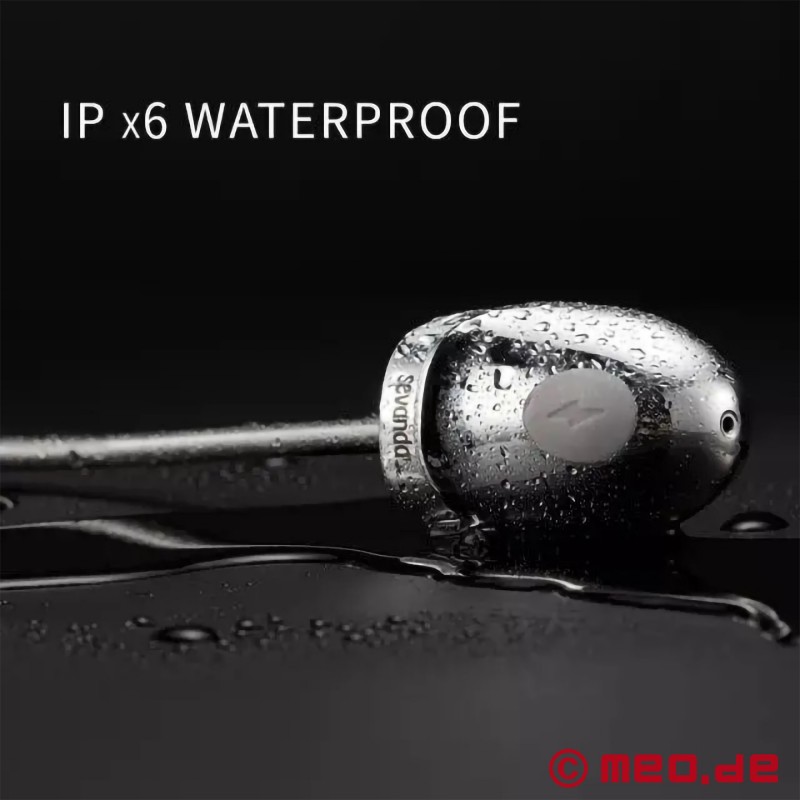 Uretral vibrator med E-stim - X-Play Trainer - 5