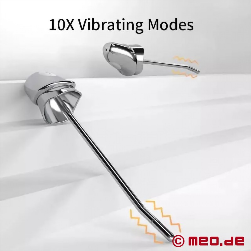 Urethral vibrator with E-stim - X-Play Trainer