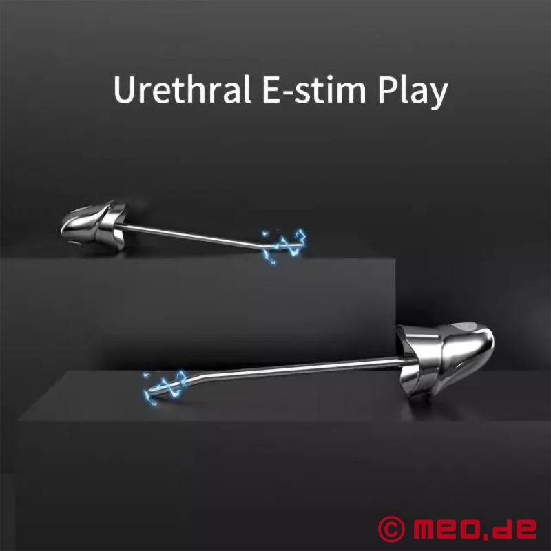 Urethral-vibrator med E-stim - X-Play Trainer