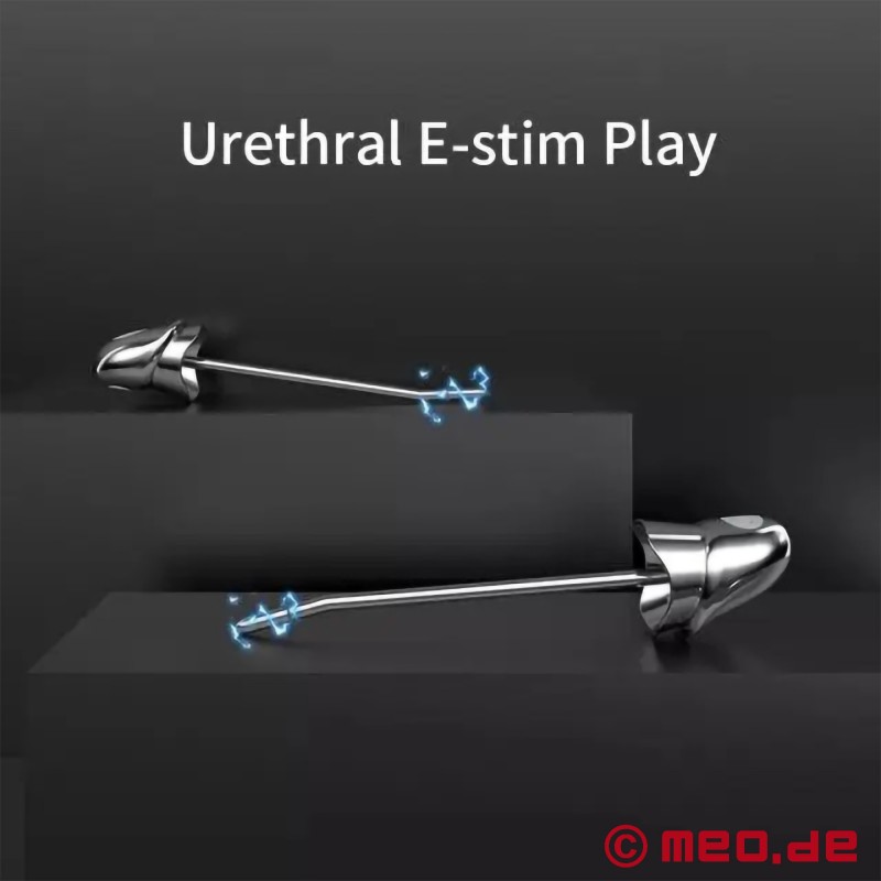 Uretral vibrator med E-stim - X-Play Trainer