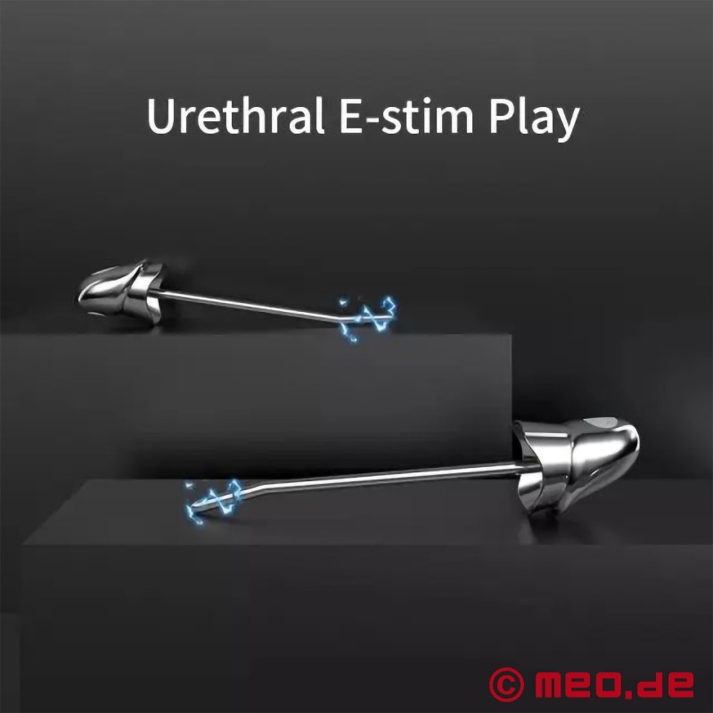 Vibromasseur urétral avec e-stim - X-Play Trainer - 7