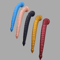 Dildo comprido - O tentáculo anal