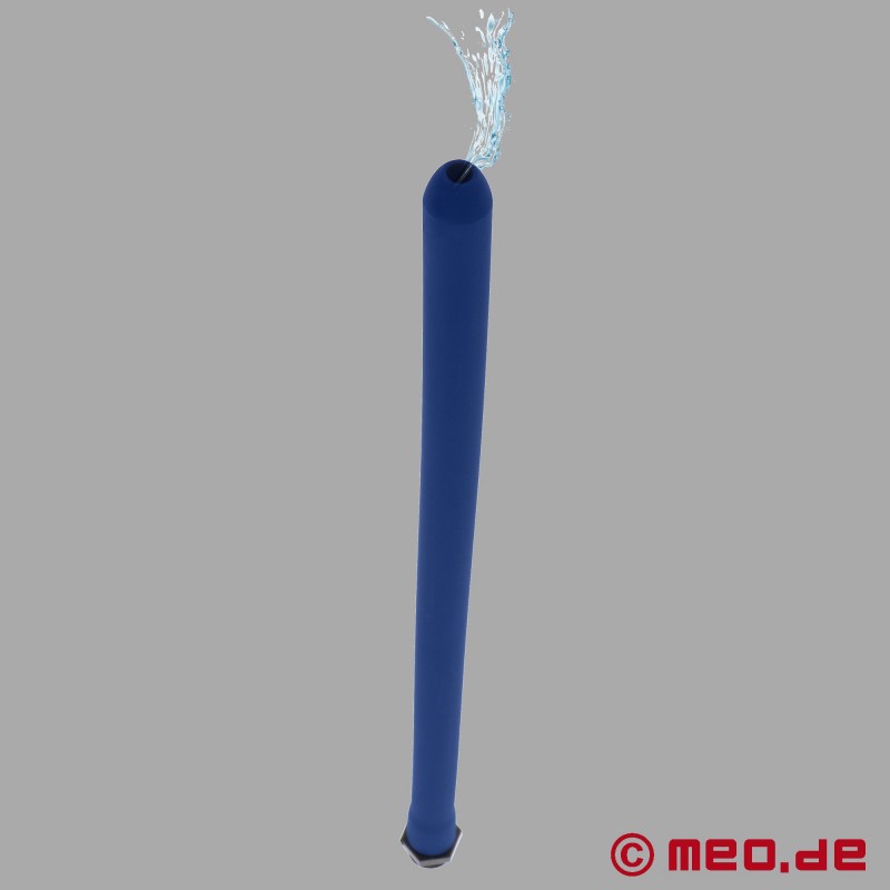 Aquameo silikondan yapılmış uzun anal duş Gusher - 45 cm uzunluğunda