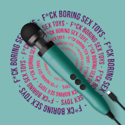 DOXY 3 USB-C Wand Massager - Dobíjecí - tyrkysová