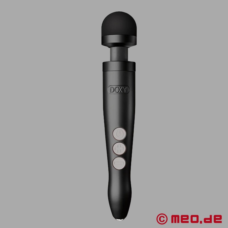 Doxy Die Cast 3R Wand Massager - Rechargeable - Matte Black