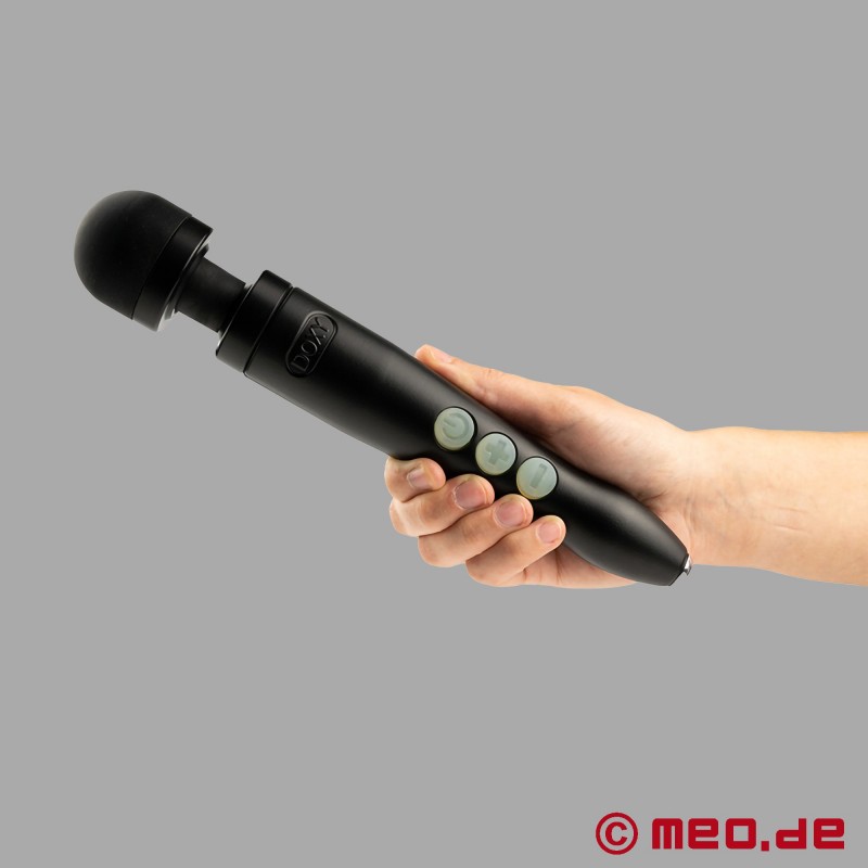 Doxy Die Cast Wand Massager 3R - Recarregável - Preto mate