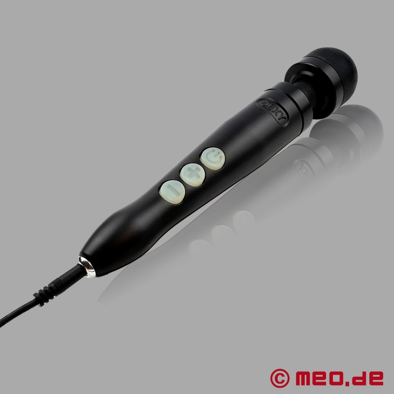 Doxy Die Cast 3R Wand Massager - Recargable - Negro mate