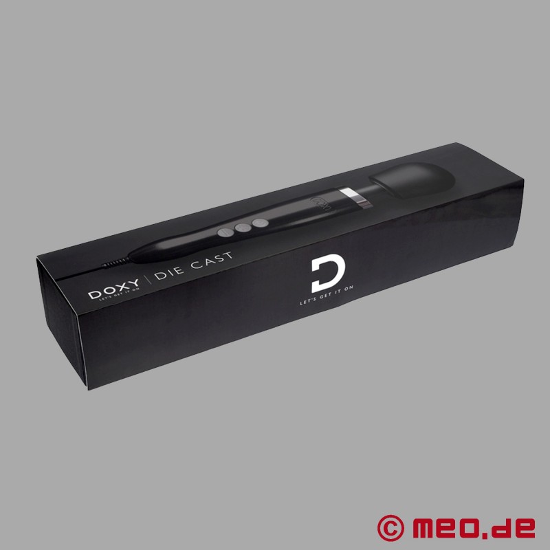 DOXY Die Cast Wand Massager - Černá