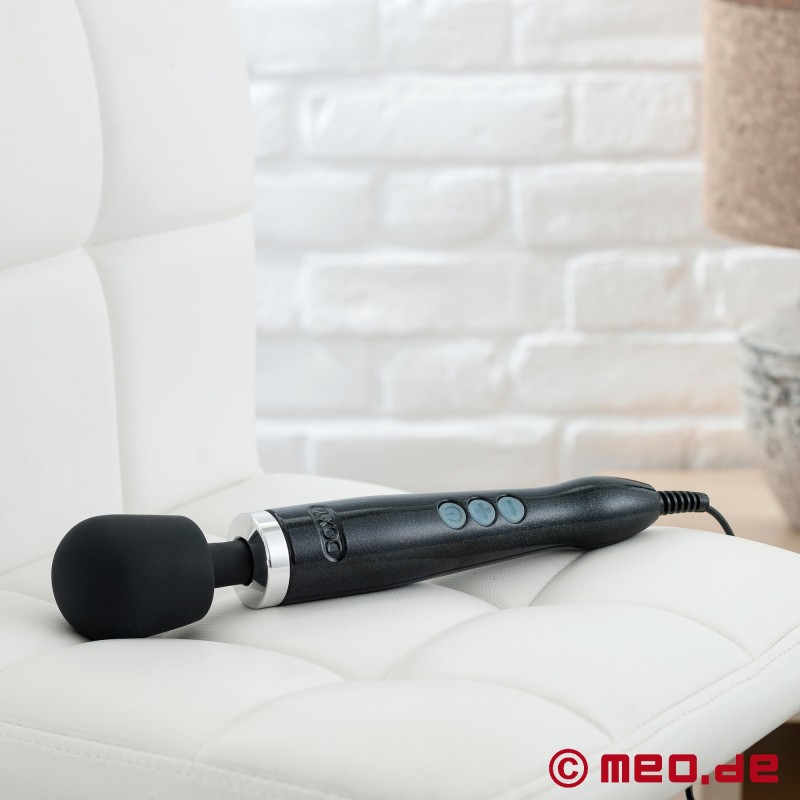 DOXY 压铸壁式按摩器 - 黑色