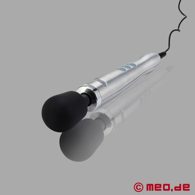 Doxy Die Cast Wall Massager - stříbrný