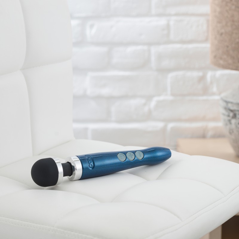 Doxy Die Cast 3R Wand Massager - Genopladelig - Blå