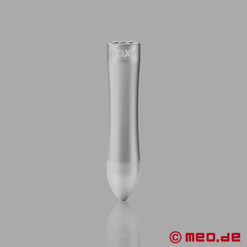 DOXY Bullet Vibrátor - Stříbrný - Luxusní vibrátor