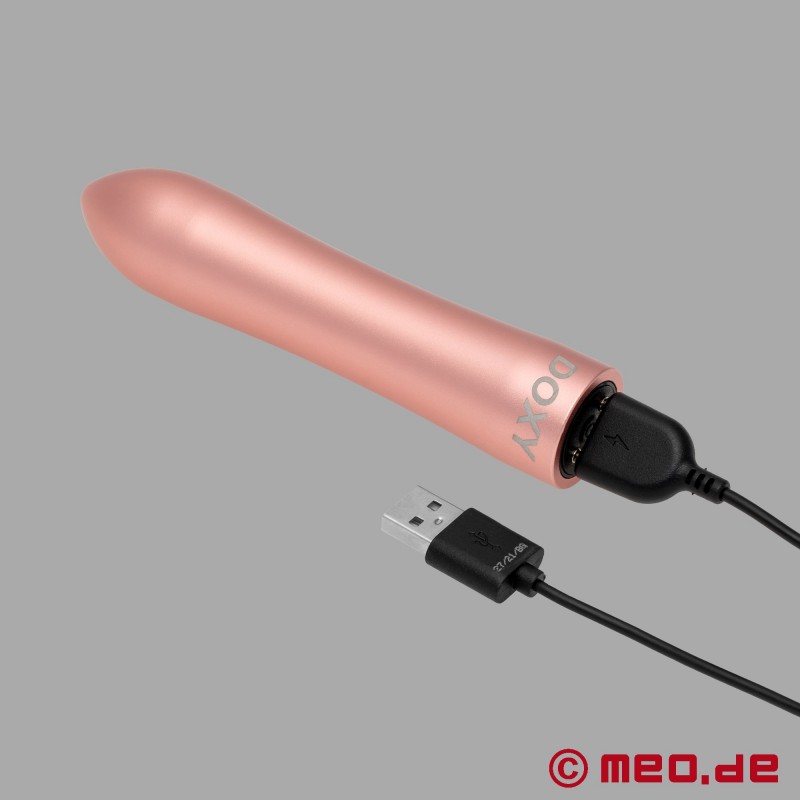 DOXY Bullet Vibratorius - Rožinis auksas - Prabangus vibratorius