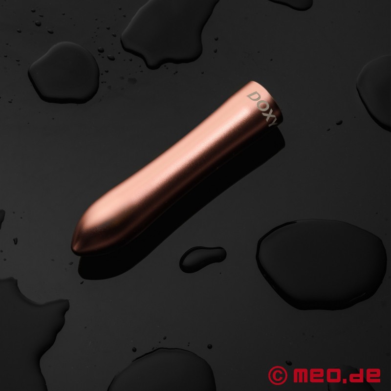 DOXY Bullet Vibratör - Pembe Altın - Lüks vibratör