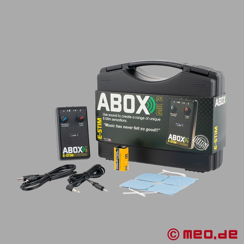 ABox™ MK 2 - Aparelho de electroestimulação "Audio" da E-Stim Systems