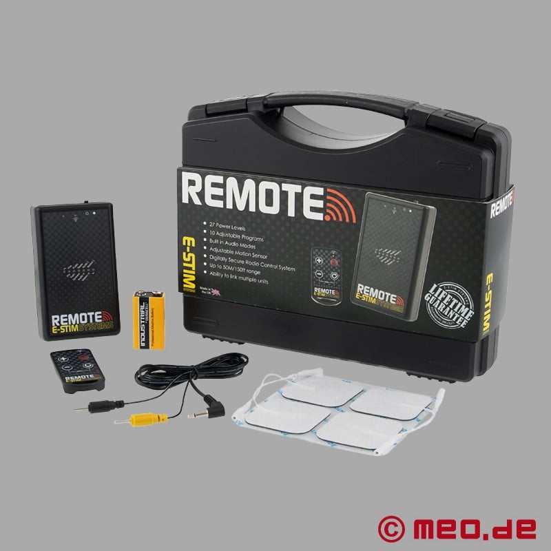 E-Stim Remote System от E-Stim Systems: дистанционно управлявана електростимулация