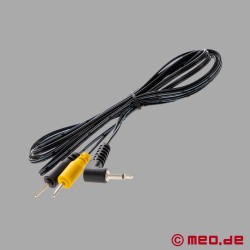 Cablu scurt cu fișă de 2 mm de E-Stim Systems - 1,5 metri lungime