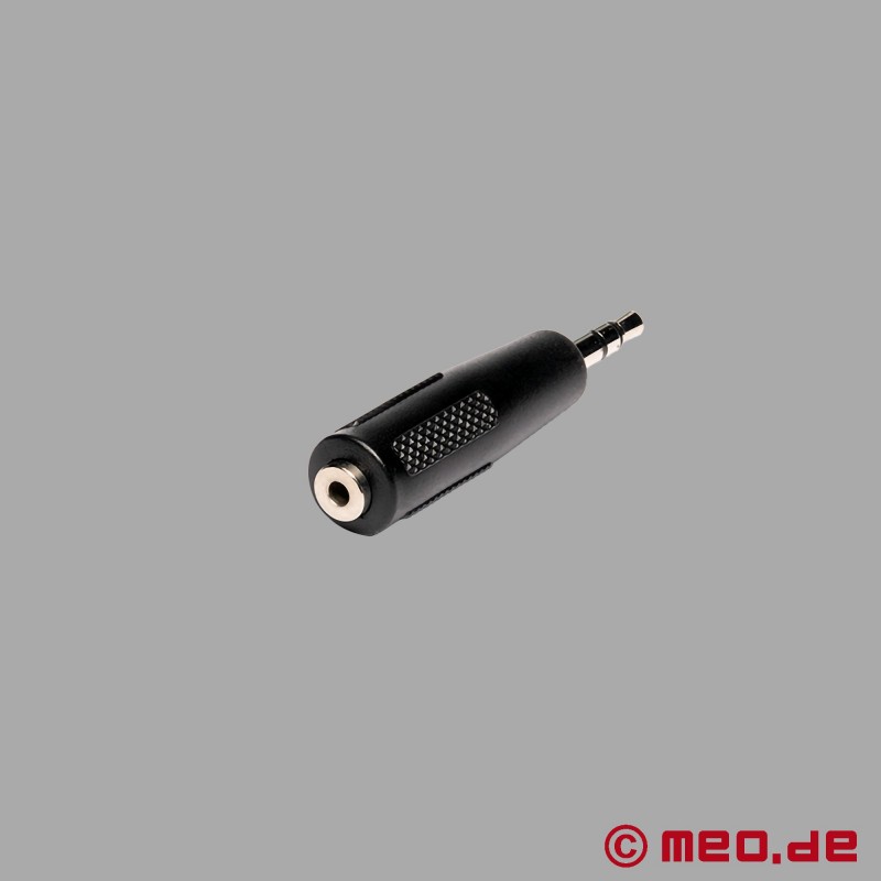 Adapter 2,5 mm stikkontakt til 3,5 mm plugg fra E-Stim Systems