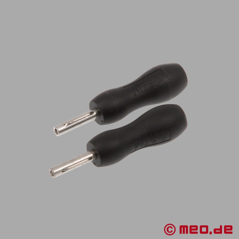 Set with two TENS/2mm-to-4mm Adapters from E-Stim Systems