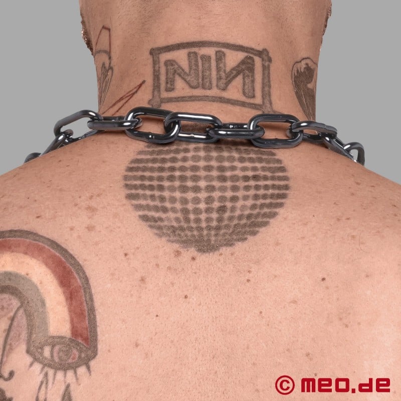 Collar de cadena BDSM - Rutenio