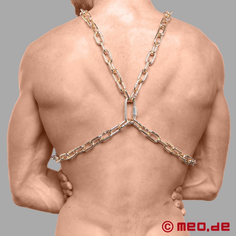 Steel Chain Harness - Gold