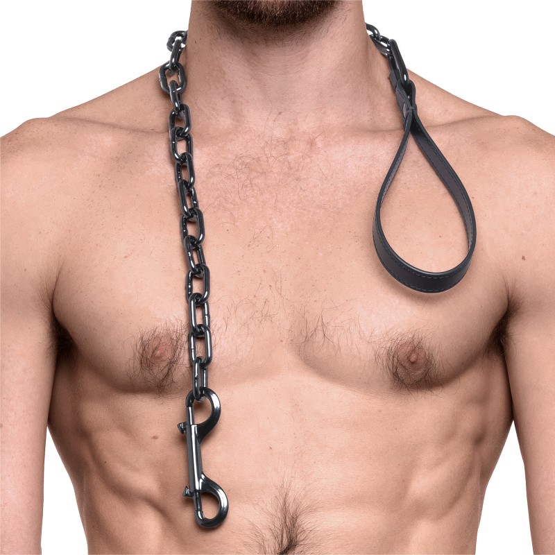 BDSM Řetězové vodítko Ruthenium - znak mystiky a moci