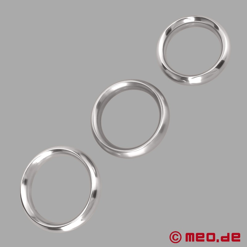 Fém kakasgyűrű - Alphamale - ezüst