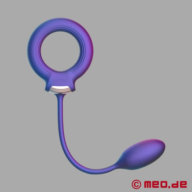 ECLIPSE - Penis krúžok s análnou guličkou