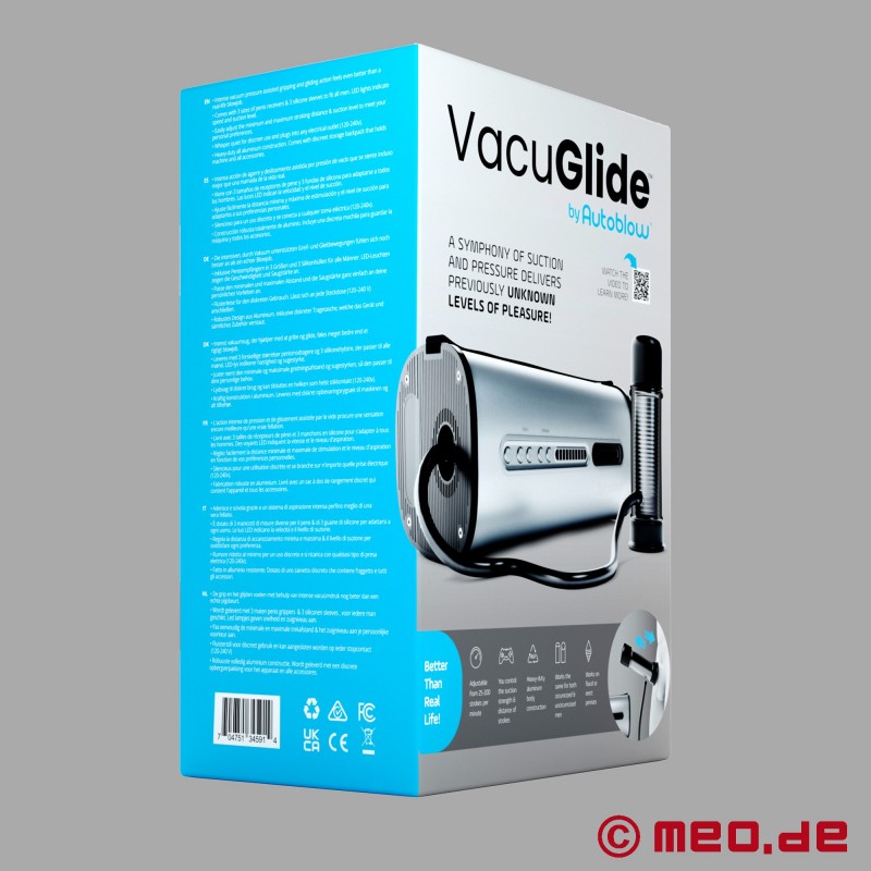Autoblow VacuGlide - Mașină de muls pentru bărbați